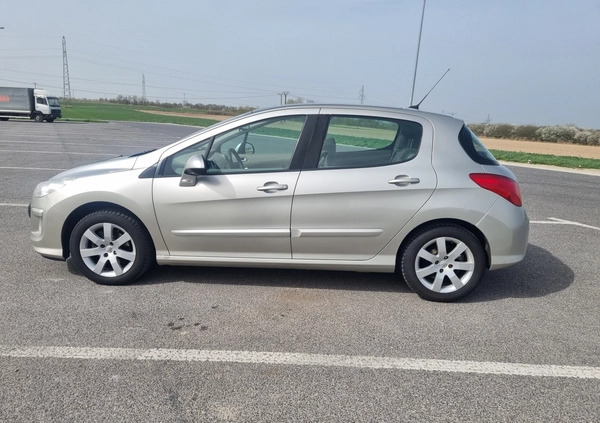 Peugeot 308 cena 14800 przebieg: 244000, rok produkcji 2008 z Warszawa małe 92